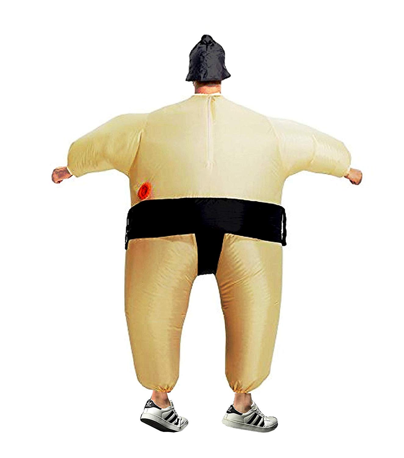 Sumo Wrestling Fat Suit Blow Up Fancy Dress Funny Inflatable Costume