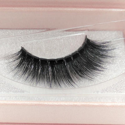 Reusable Natural 3D Mink False Eyelashes