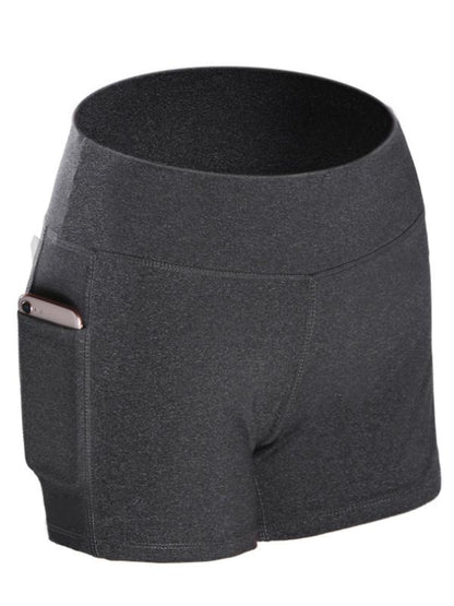 Sports Elastic  Lift The Hips Shorts