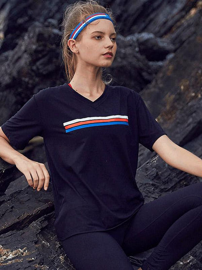 Striped Antislip Sports Headband