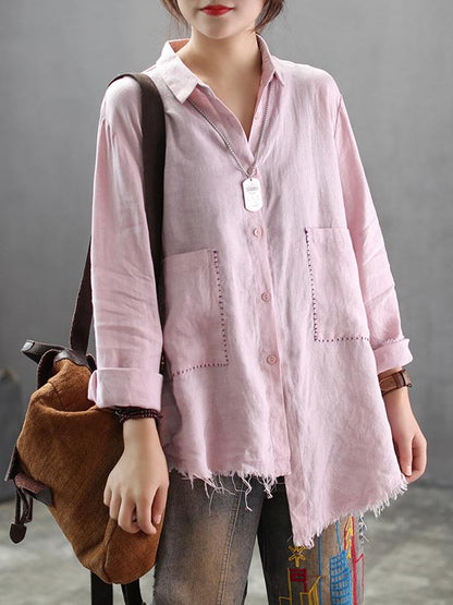 National Linen Rough Selvedge Shirt