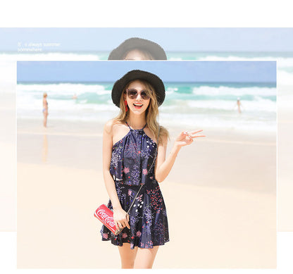 Women's mini-breasted bathing swimsuit