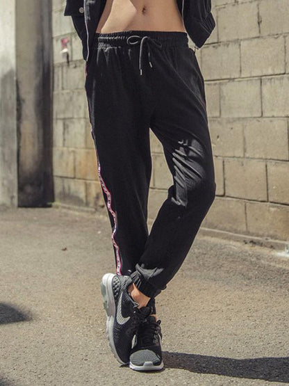 Loose Drawstring Elasticity Sports Pants