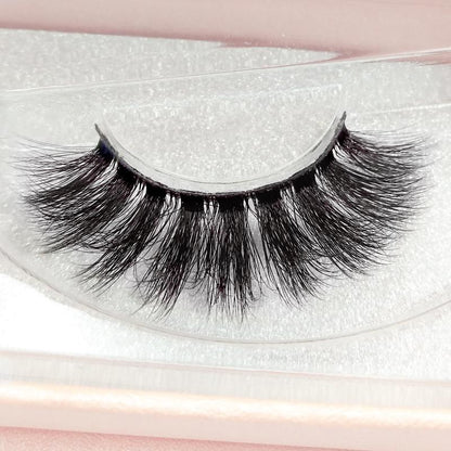 Reusable Natural 3D Mink False Eyelashes