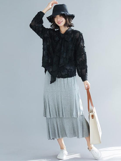New Loose Falbala  Skirt
