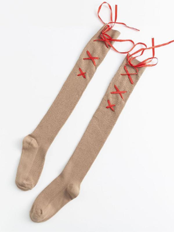 Personality Bandage Stockings Accessories
