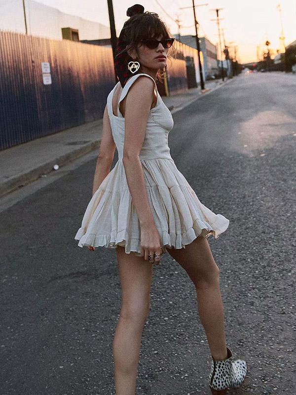 Vintage Sleeveless Rompers