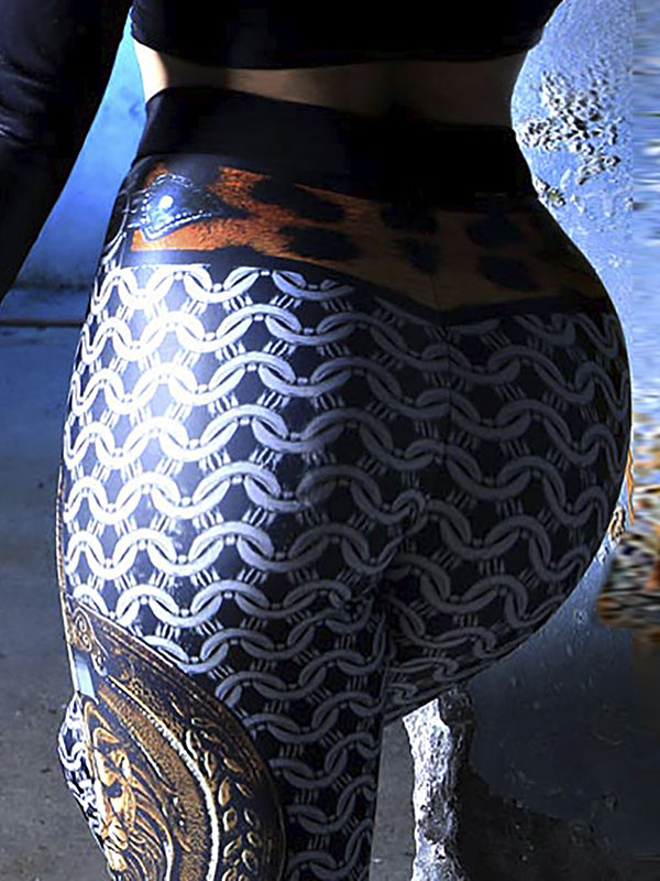 3D Printed High Waisted Leggings