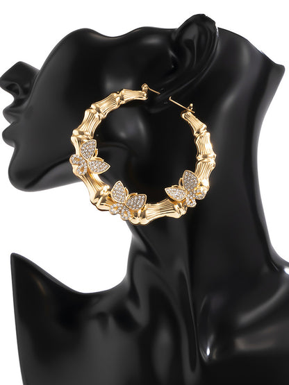 Vintage Butterfly Earrings Accessories