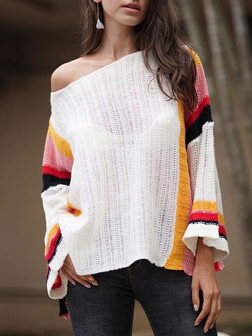 Knitting Split-joint Hollow Beach Cover-ups Swimwear