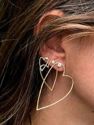 3PCS Alloy Earring Accessories