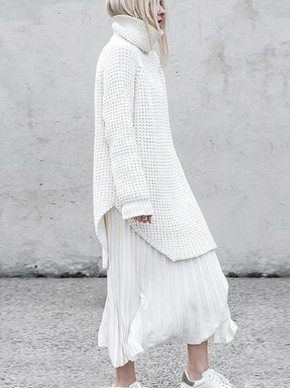 Long Sleeves Knitting Sweater Tops