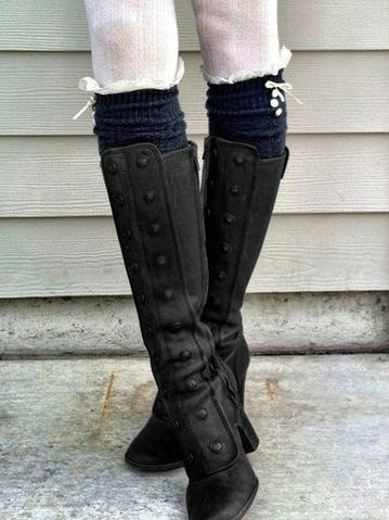 Vintage Mid Heel Boots