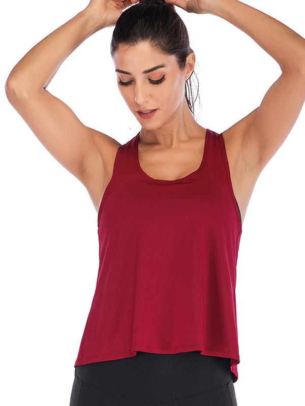 Outgoing Sports The back cross Tees