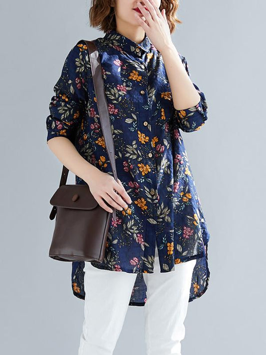 Flower Printed Shirt