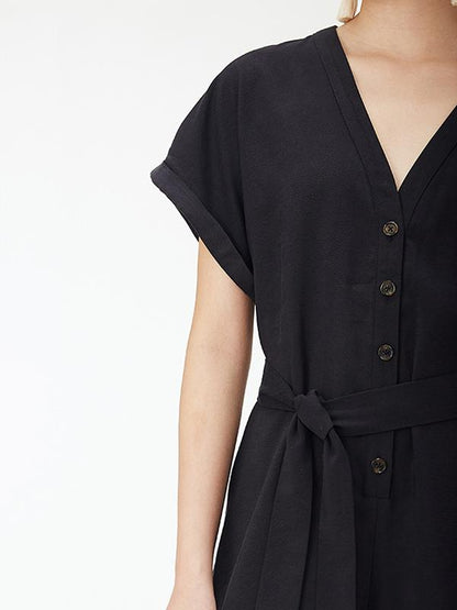 Original Solid Bandage Light Maturity Jumpsuits