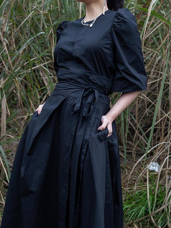 Ruffled Bandage Empire Skirt Bottom