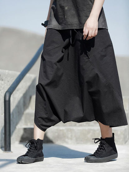 Super Loose Black Harem Pants