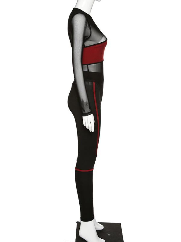 Sexy Hollow Sports Bodysuits