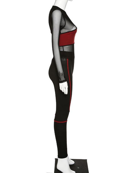 Sexy Hollow Sports Bodysuits