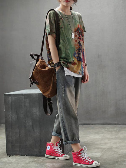 National Printed Comfortable T-shirt