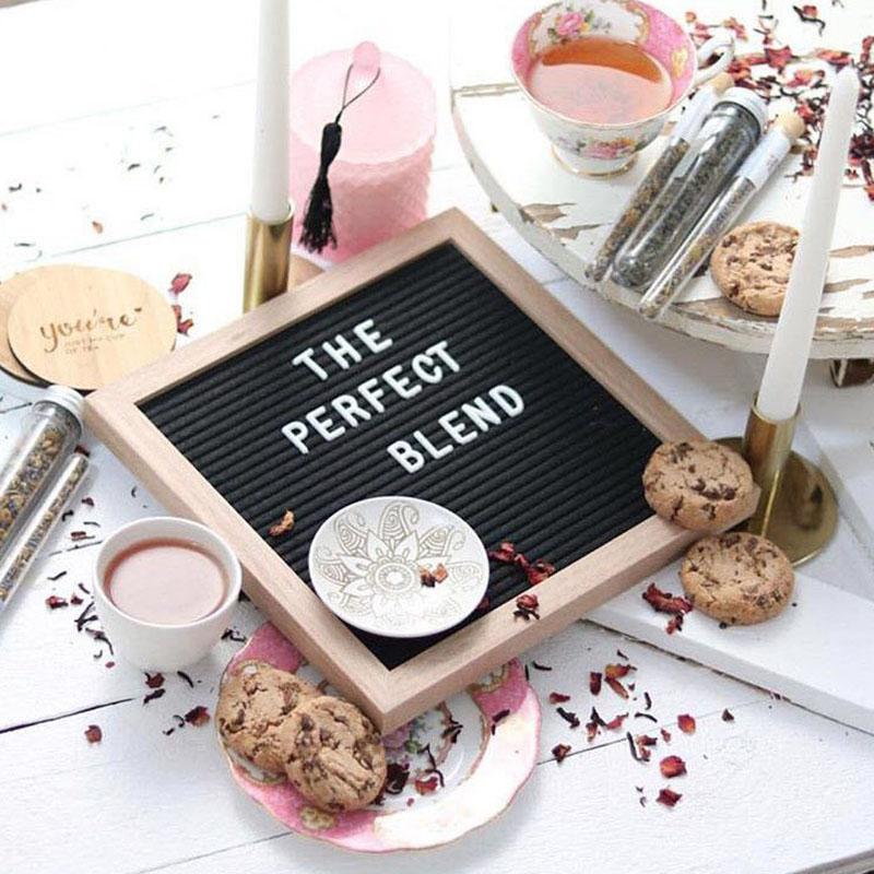 Felt Letterboard Photo Frame Home Decoration