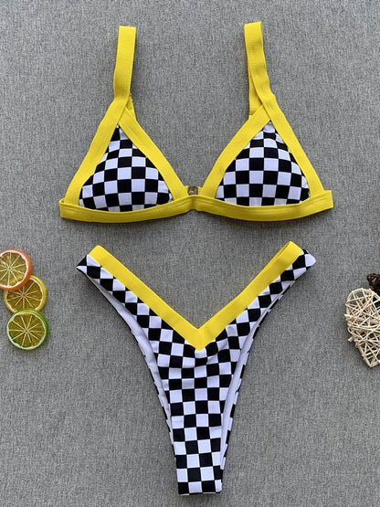 Sexy Triangle Top Beach Bikinis Swimwear