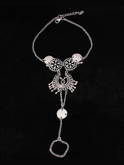 Fringe Foot Chain Accessory