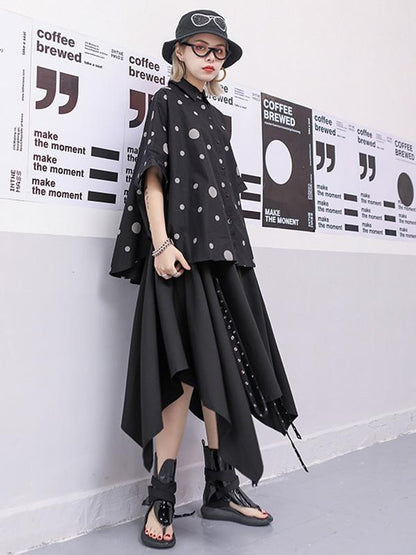 Cool Loose Irregular Skirt
