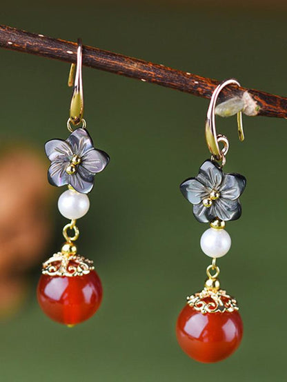Original Agate Shell Eardrop