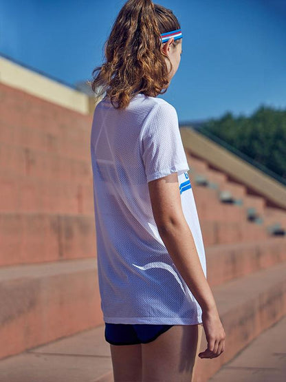 V-neck Hollow Sports Tees