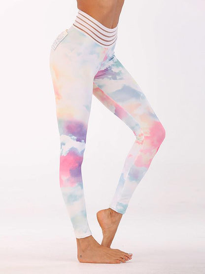Printed Wrap Fashion Yoga Leggings