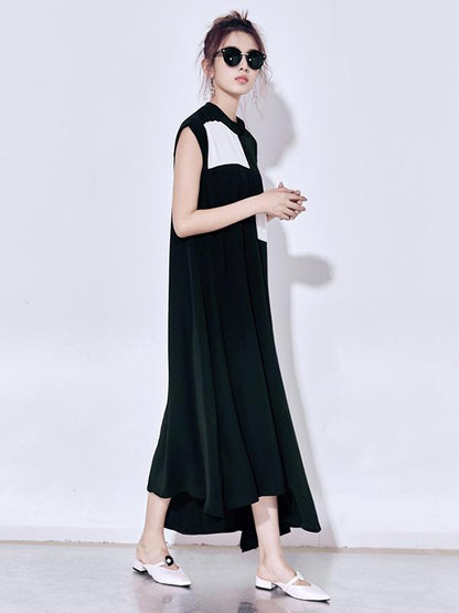 Casual Split-joint Long Dress