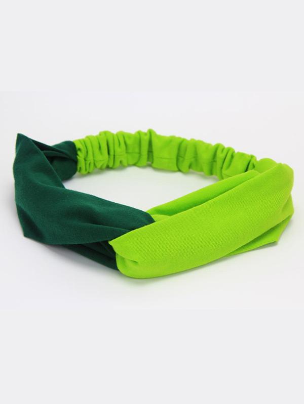 Two Tone Elastic Headband Accessories