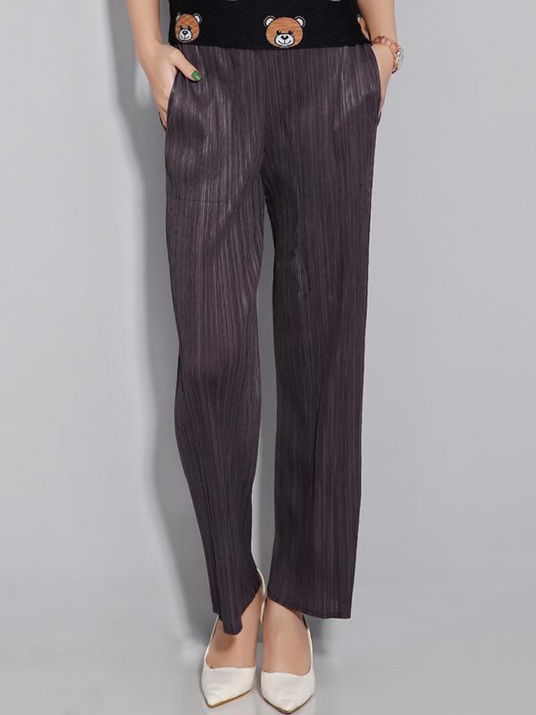 Urban Tune Simple Tunicshang Pleated Trousers