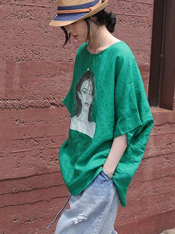 Original Printed Portrait T-Shirt