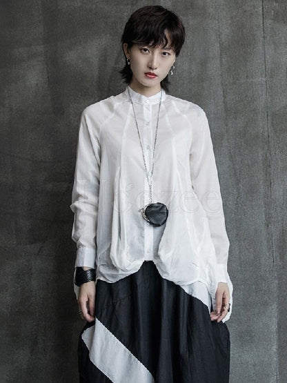 Original Elegant Cropped Blouses