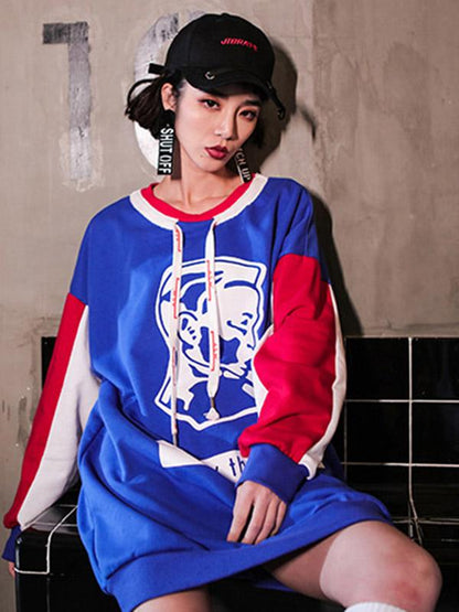 Loose Fashion Printed Sweatshirt