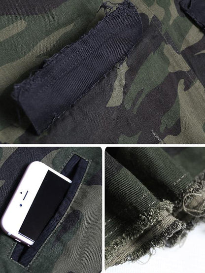Camouflage Loose Casual Dress