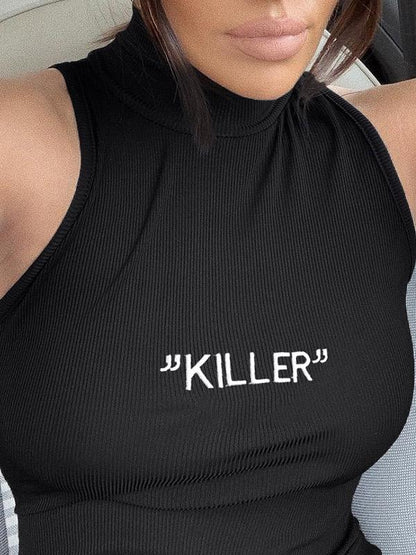 Sleeveless Bodycon Mini Dress