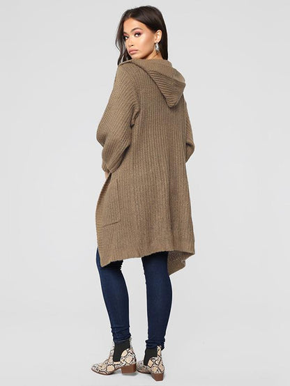 Long Sleeves 3 Colors Knitting Cardigan Tops