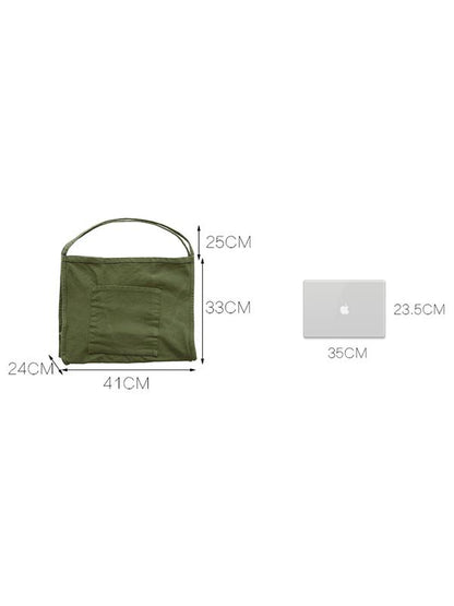 Canvas Large Shopping Bag