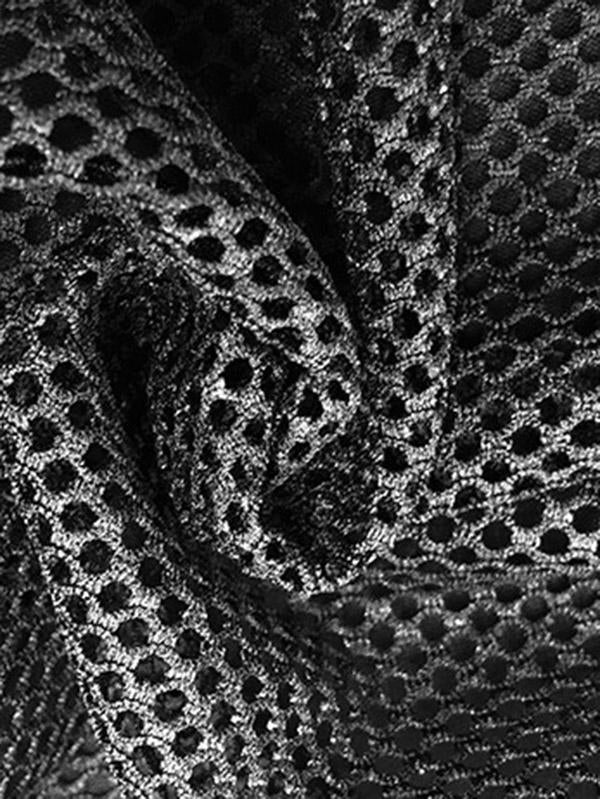 Mesh Solid Loose Hooded Yoga&Gym Tops