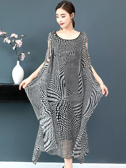 Polka-Dot Korea Style Dress