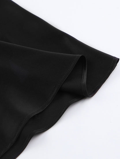 Simple Solid Color Spaghetti-Neck Vest