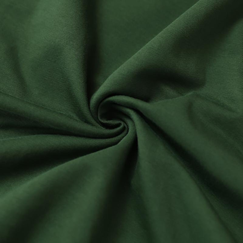 Buykud Casual Literary Solid Color Long Sleeve Shirt