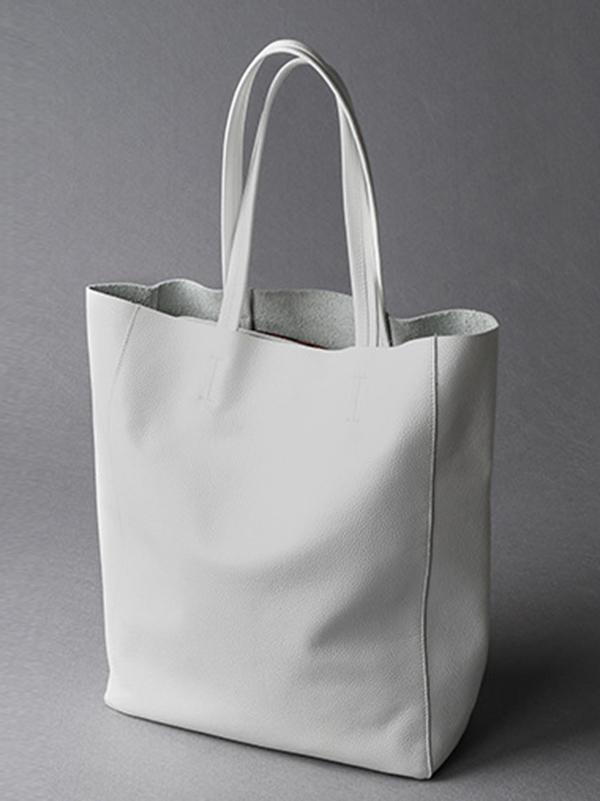 Simple Black Leather Bag