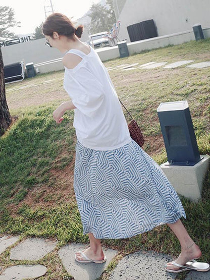 Casual Off Shoulder T-shirt