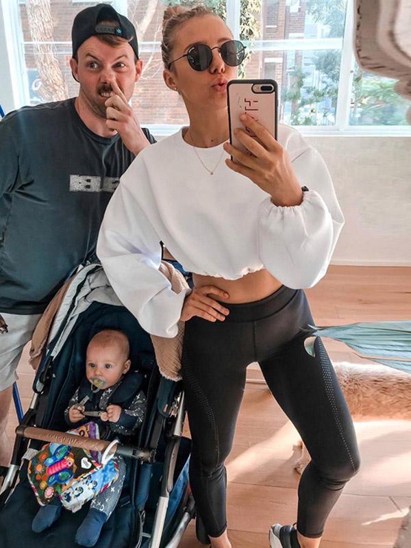 Fashion Loose Solid Sweat Shirts