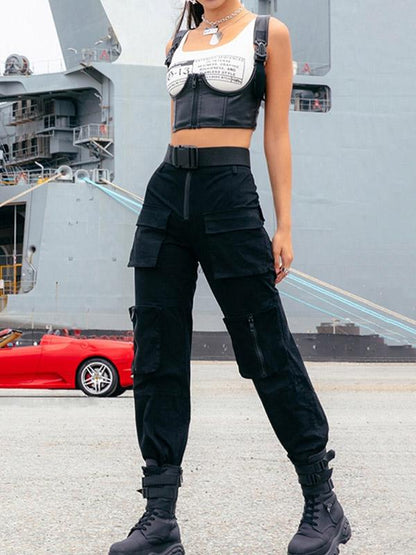 Sexy Letter Printed Sports Tank